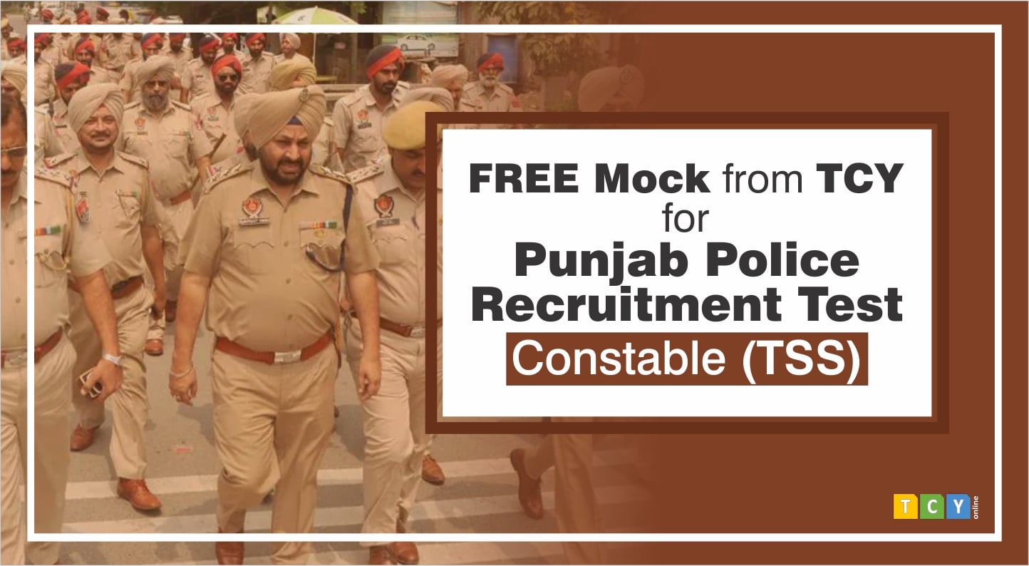 Free Mock for Punjab Police Recruitment Test (Constable-TSS) 