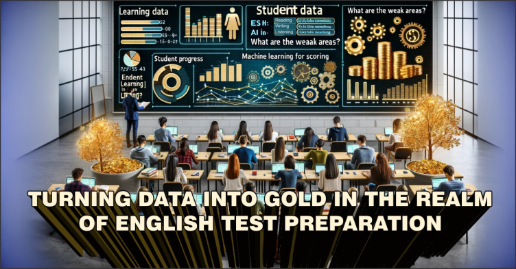 Data is the new Gold in English Test Preparation
