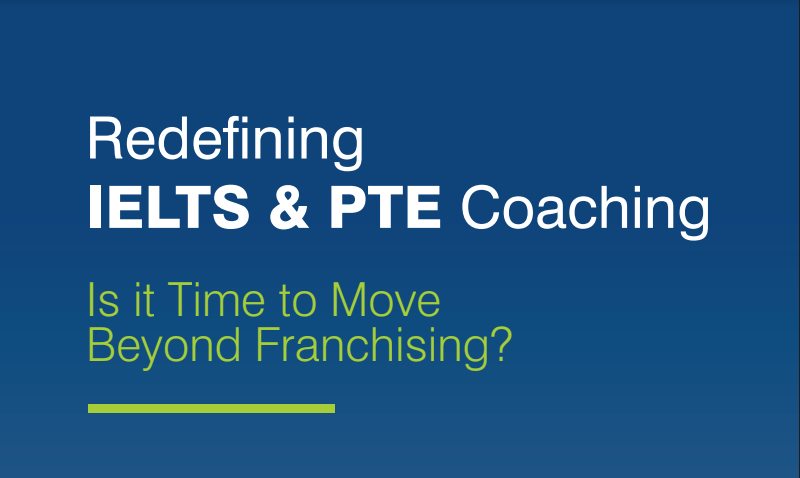 Redefining IELTS & PTE Coaching