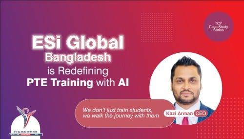 ESi Global Bangladesh is Redefining PTE Training with AI