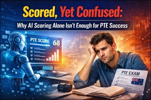 Scored, Yet Confused: Why AI Scoring Alone Isn't Enough for PTE Success?